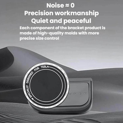 Phone Holder Dashboard Mount For Everyday In Car Use magnetic rubidium ring dashboard mount shown with precision workmanship text