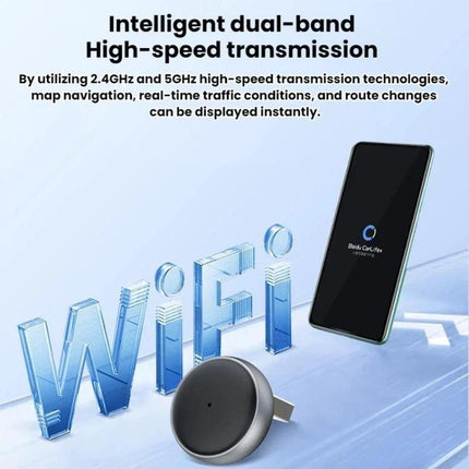 Wired To Wireless Car Infotainment Box For CarPlay Android Auto