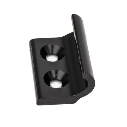 Front Derailleur Bracket Clip For Road Bike Black Mount - Compact Aluminum Alloy Clamp For Stable Front Derailleur Shifting