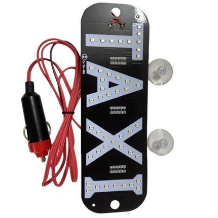 Taxi Indicator Light For Vehicles Roof Lamp With USB Port - compact 3W SMT LED roof-mounted taxi sign with USB and cigarette lighter power, on/off switch
