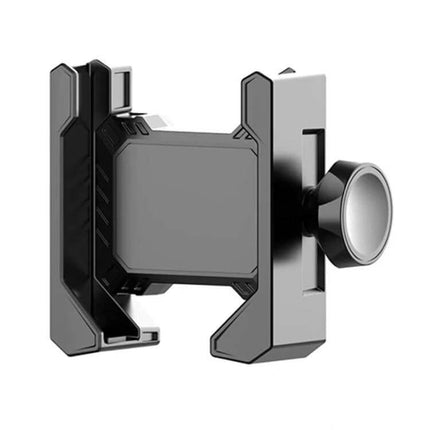 Bike Phone Mount Clip For Secure On-Bike Phone Grip black ABS silicone handlebar phone holder with 17 mm ball head compatibility