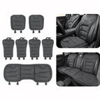 7pcs Seat Cushion Black