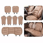 7pcs Seat Cushion Brown
