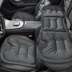 3pcs Perforated Seat Cushion Black