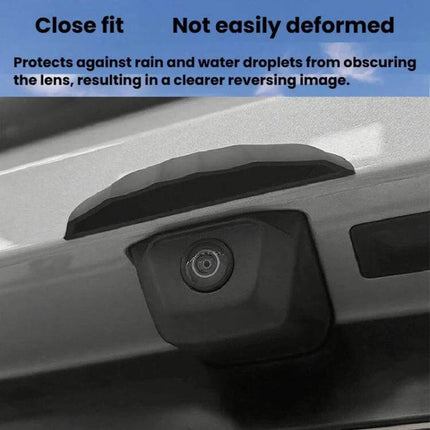 Silicone Rain Shield for Car Reverse Cameras, 10 Pack - close-fit silicone cover protects camera lens from rain for clearer reversing images