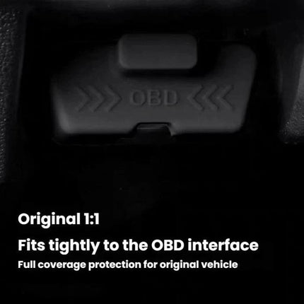 Keep Your Car's OBD Port Safe During Routine Maintenance silicone OBD port cover with ergonomic handle protecting from dust and debris