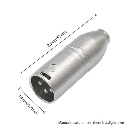Connects Microphones to Cameras for Everyday Audio Recording compact balanced adapter for clear vlogging and interview audio