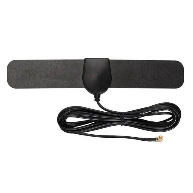 DAB+ Hidden Patch Antenna for European Digital Radio - low-profile adhesive DAB FM/DAB+ car and home antenna with coax cable