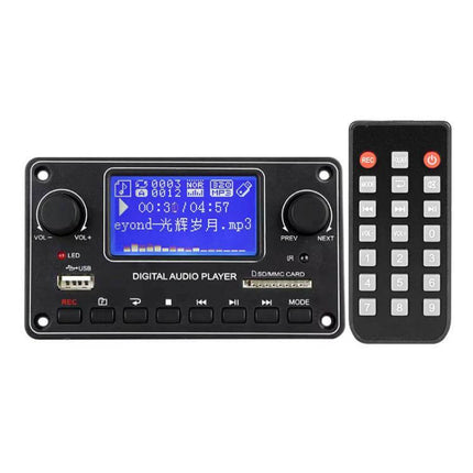 FIHI Bluetooth MP3 Audio Player for Wireless Music Streaming compact digital audio player with remote, Bluetooth, FM and USB playback