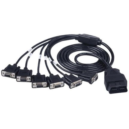 Essential Cable for Everyday Vehicle Diagnostic Connections - OBD2 16-pin multi-port cable for DIY mechanics and routine engine diagnostics