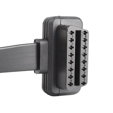 OBD2 Extension Cable for Everyday Vehicle Maintenance Tasks — flat OBD2 extension plug for easy access to diagnostic port