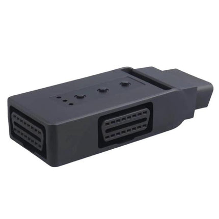 Handy OBD2 Splitter for Everyday Car Maintenance at Home - black OBD2 adapter with dual ports for DIY diagnostics