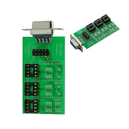UPA USB Eeprom Adapter for Xprog ECU Programming with SOP8 green PCB adapter with DB9 connector and SOP8 sockets