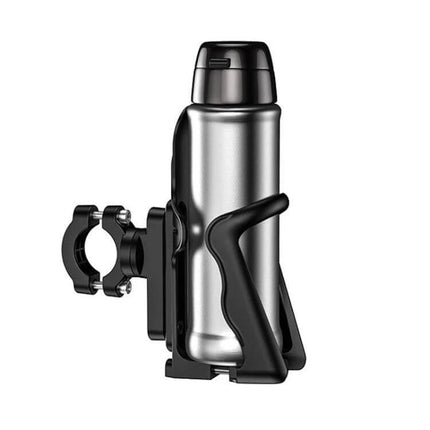 Bike and Motorcycle Water Bottle Holder for Easy Hydration on the Move - Durable tool-free mount with anti-wobble design