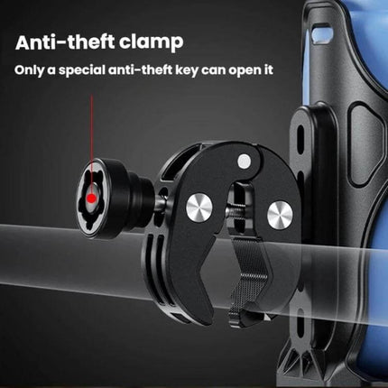 Bicycle Water Bottle Cage For Daily Use With Large Capacity Anti-Theft Clamp Mounted On Handlebar