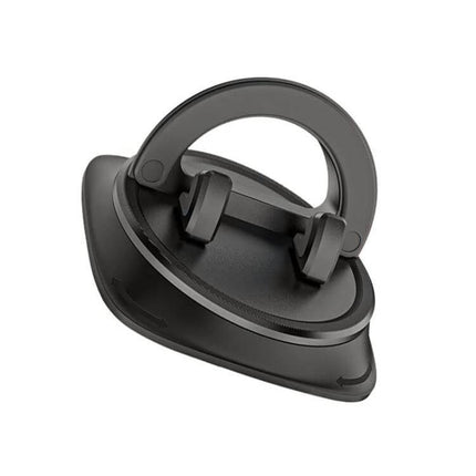 Car Dashboard Phone Mount Bracket Anti Slip Clip On - low-profile ABS plastic holder with silicone grip for phones and small tablets, secure dashboard fit
