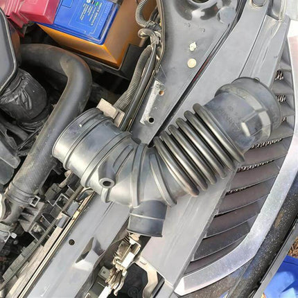 Air Intake Pipe For Mitsubishi Outlander And ASX Everyday Driving - black corrugated replacement intake hose fitted in engine bay, direct fit OE refs