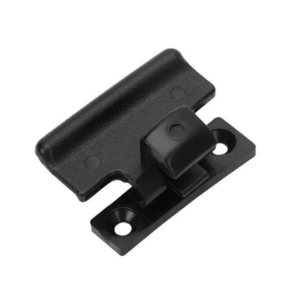 Armrest Box Buckle For Mitsubishi Pajero Upper And Lower - black replacement plastic latch for center console, OE MR532555 MR532556 compatible