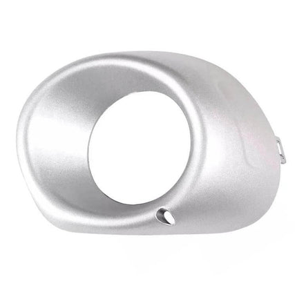 Outlander Fog Light Bezel Replacement Left Vehicle Accessory, silver left-side plastic bezel matching OE part numbers