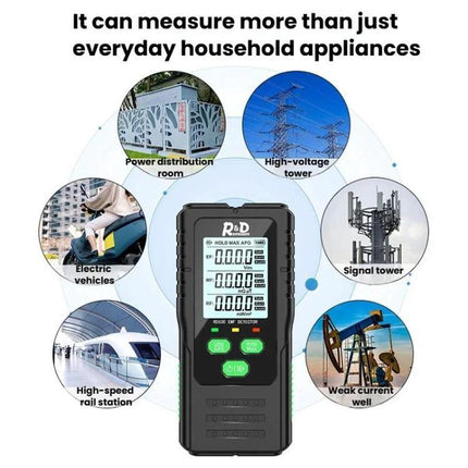 R&D Instruments RD630 Electromagnetic Radiation Detector for Wireless Signals detecting RF sources around home and industrial equipment