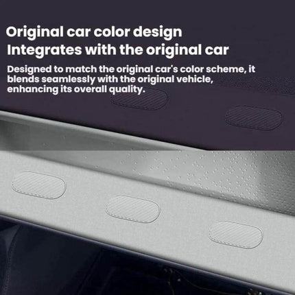 Leapmotor Passenger Side Silicone Plug For Sealing installed on passenger side trim, original car color, neat flush fit protecting against dust and moisture