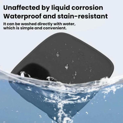 Water Bottle Holder With Silicone Anti-Slip For Car Cup Holder showing black silicone insert being washed, waterproof and stain-resistant, fits Leapmotor B103