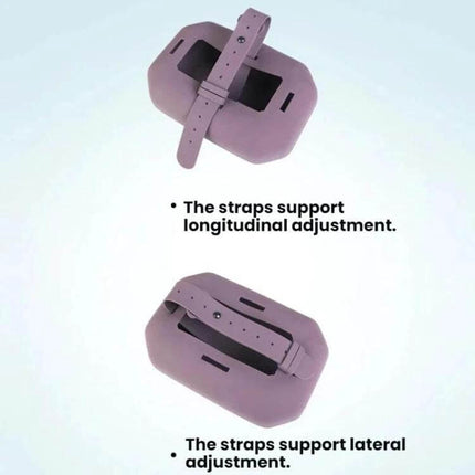 Seat Hanging Silicone Tissue Box for Leapmotor Car Seats - silicone seat-hanging tissue box showing adjustable longitudinal and lateral straps