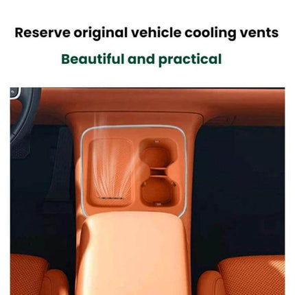 Leapmotor Silicone Cup Protector Mat for Car Interior protecting center console cup holders from spills and scratches, waterproof silicone, easy to wipe clean