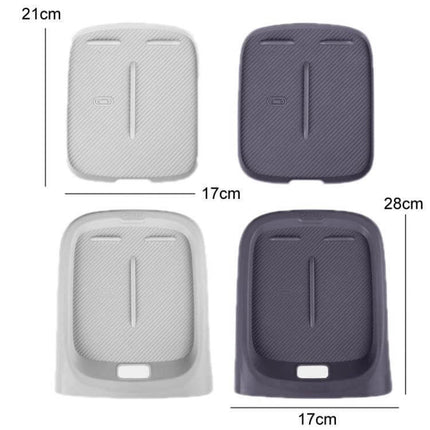 Center Console Silicone Protective Anti Slip Mat Purple Full Coverage - purple 100% silicone full-coverage anti-slip center console mat for 2025 Leapmotor B103