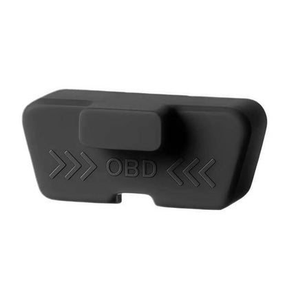 Leapmotor Silicone OBD Dust Cover For Vehicle Port black silicone slip-on OBD port protector keeps dust out, flexible durable cover