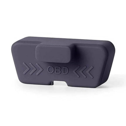Leapmotor Silicone OBD Dust Cover For Vehicle Port - dark silicone slip-on OBD port protector, flexible durable liquid silicone