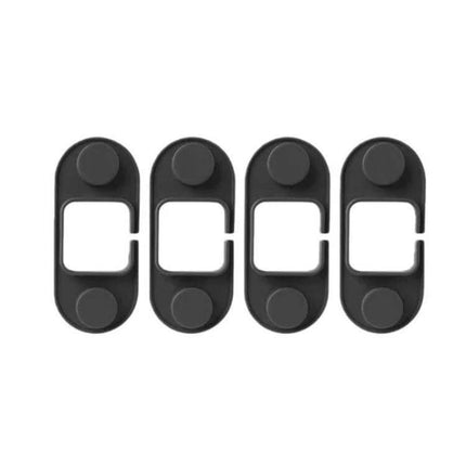 Silicone Door Limiter Covers For Leapmotor Vehicles 4 Pack black silicone door limiter protectors set