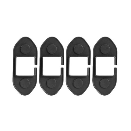 Silicone Door Limiter Covers For Leapmotor Vehicles 4 Pack - black silicone door limiter protectors, set of 4