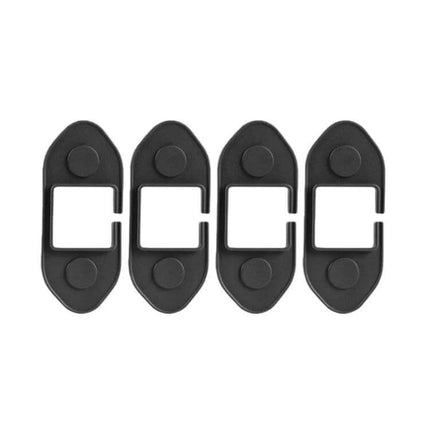 Silicone Door Limiter Covers For Leapmotor Vehicles 4 Pack - black silicone door limiter protectors for car doors, 4-pack