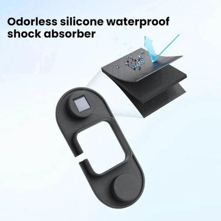 Silicone Door Limiter Covers For Leapmotor Vehicles 4 Pack showing black odorless silicone waterproof shock absorber protector