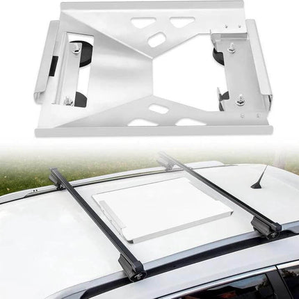 Starlink Mini Magnetic Car Top Mounting Bracket for Vehicles mounted on vehicle roof rack and steel surfaces for stable connectivity