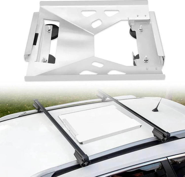 Starlink Mini Magnetic Car Top Mounting Bracket for Vehicles mounted on vehicle roof rack and steel surfaces for stable connectivity