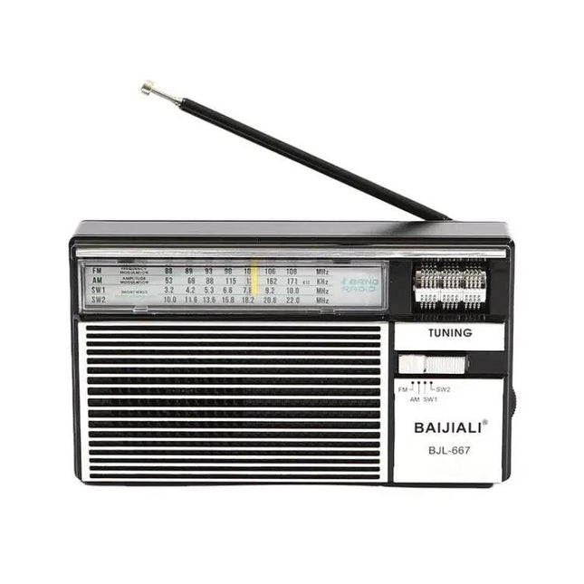 Baijiali BJL-667 Multi-Band Portable Radio FM AM SW