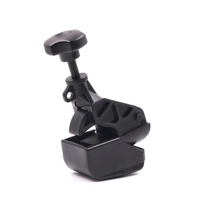 Reliable Tool for Garage Tire Mounting and Disassembly - compact black bead seating and rim clamp for DIY tire installation and removal