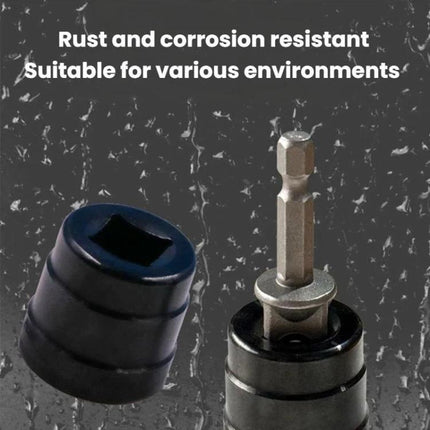 Practical Jack Socket for Home and Travel Tire Changes - rust resistant hex adapter for wrench and drill