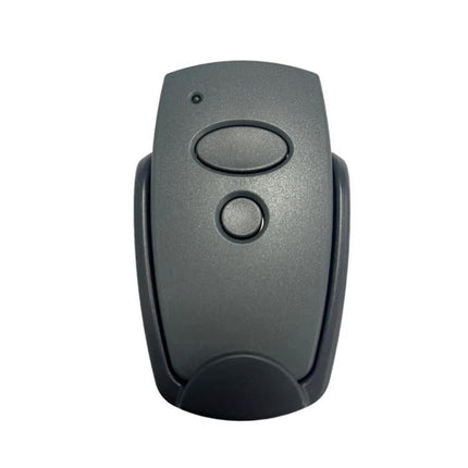 Simple Garage Door Remote Control for Marantec Digital Systems - black ABS two-button remote for reliable home garage access