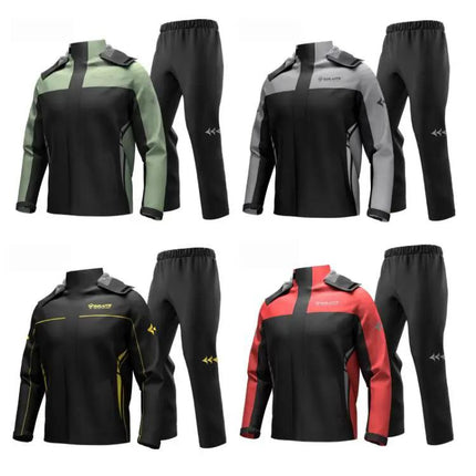 Outdoor Oxford Fabric Motorcycle Rain Suit With Detachable Hood | Syndmart