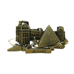 Architectural Metal Landscape Fridge Magnets for Chic Home Decor