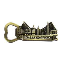 Architectural Metal Landscape Fridge Magnets for Chic Home Decor