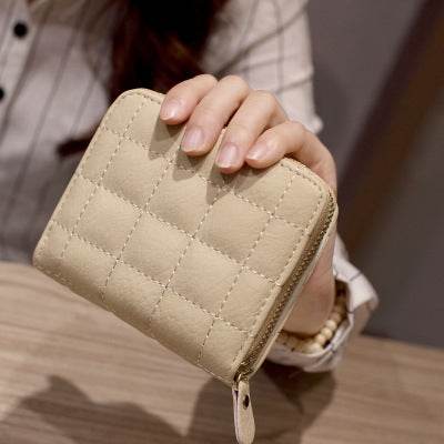 Women Short Zipper Cute Coin Purse Mini Wallet Everyday Use