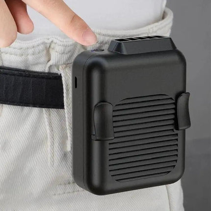 Mini Hanging Waist Fan With 6000mAh Battery Portable