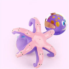 Small Octopus Bath Toy Set for Kids - Fun Water Play with Accessories