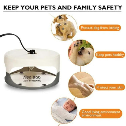Flea Trap Lamp For Home Use, Pet Care, Indoor Flea Control