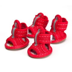 Mesh Anti-Slip Sandals for Small Dogs with Tendon Support