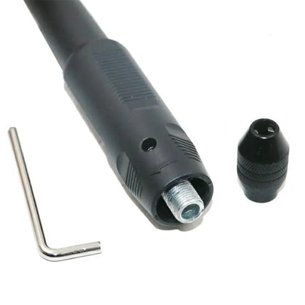 Electric Screwdriver With Flexible Shaft And Chuck